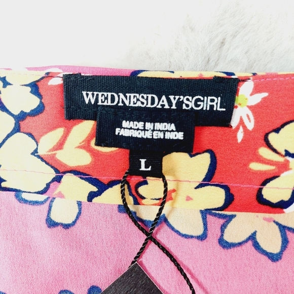 Vibrant Floral Wrap Midi Skirt - Picture 9 of 12